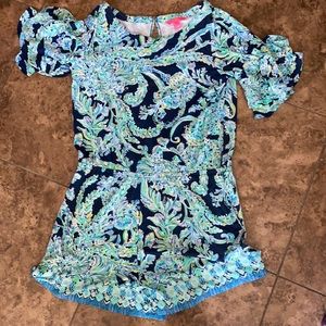 XL Lily Pulitzer Romper. Excellent condition!